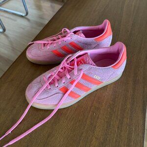 Adidas Gazelle Indoor 'Beam Pink Solar Red' sz 8